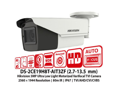 Video Camera HIKVISION 5MP DS-2CE19H8T-AIT3ZF